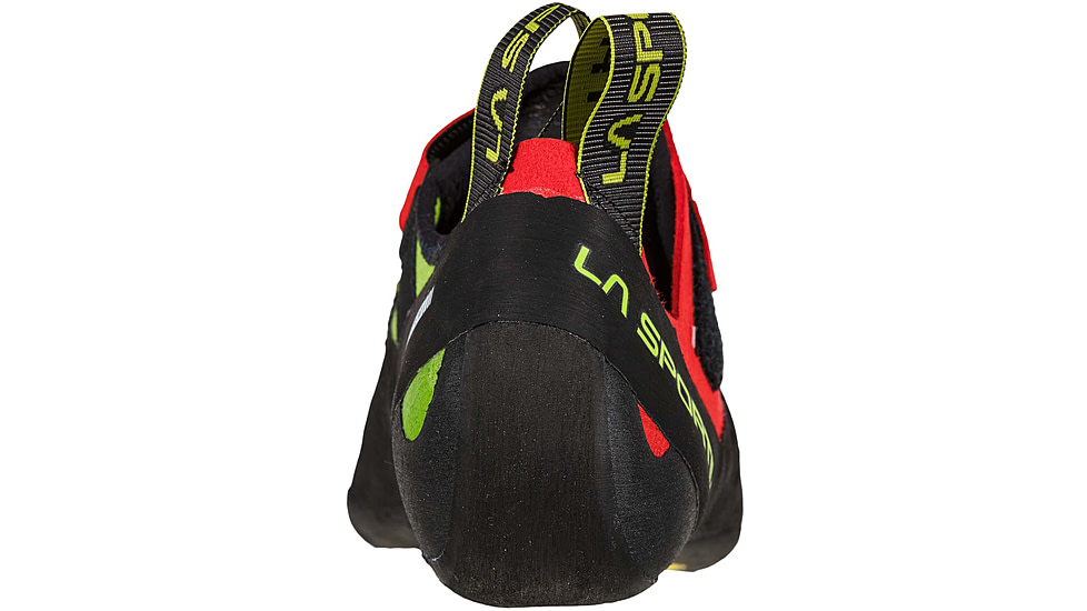 La Sportiva Kubo Climbing Shoes - Mens, Goji/Neon, 45, 30H-314720-45