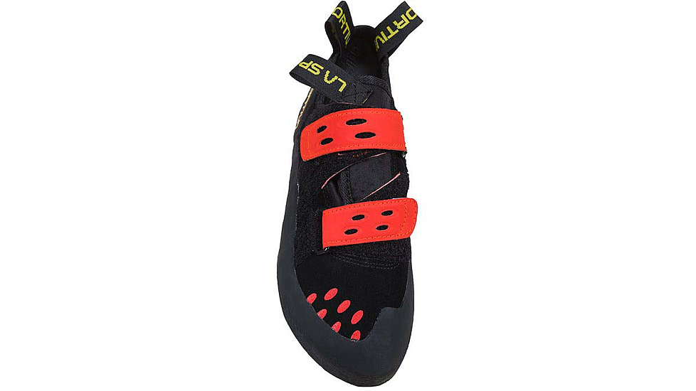 La Sportiva Tarantula Climbing Shoes - Mens, Black/Poppy, 42.5, Medium, 30J-999311-42.5