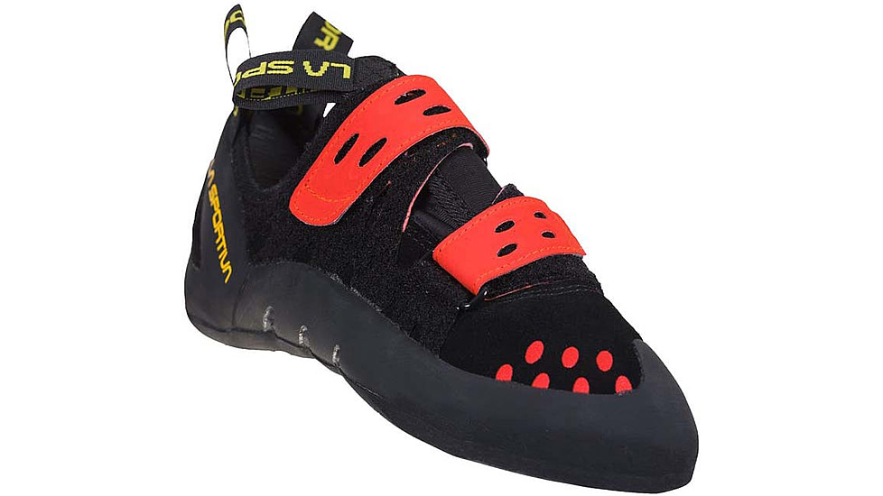 La Sportiva Tarantula Climbing Shoes - Men's, Black/Poppy, 42.5, 30J-999311-42.5