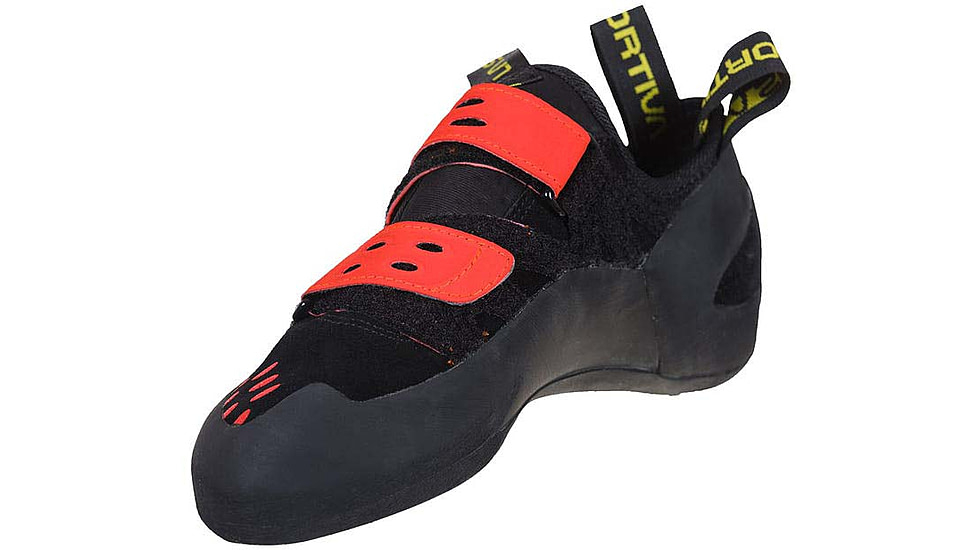 La Sportiva Tarantula Climbing Shoes - Mens, Black/Poppy, 42.5, Medium, 30J-999311-42.5