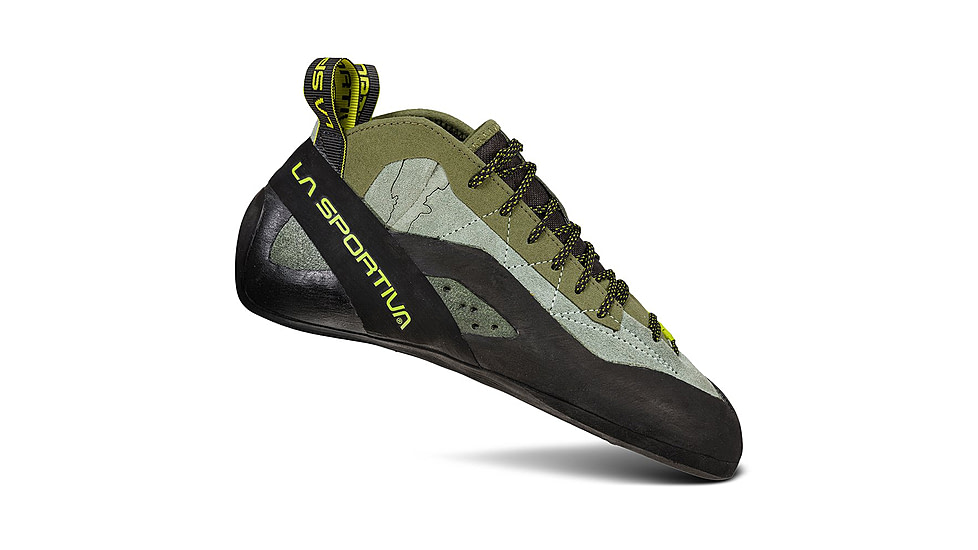 La Sportiva TC Pro Climbing Shoes - Mens, Olive, 40.5, ZFCS026-E19E19-40.5