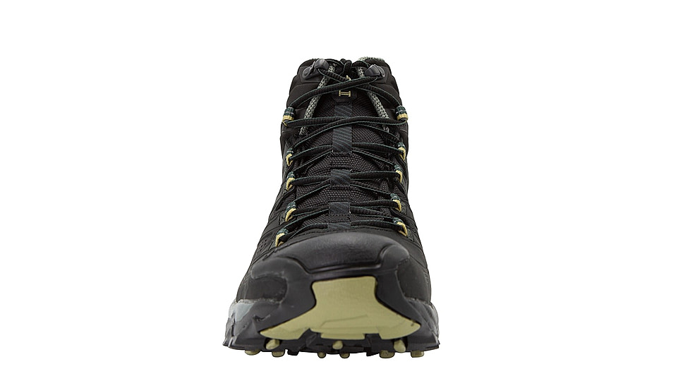 La Sportiva Ultra Raptor II Mid Leather GTX Hiking Shoes - Mens, Black/Cedar, 40.5, ZFHS096-K00N11-40.5