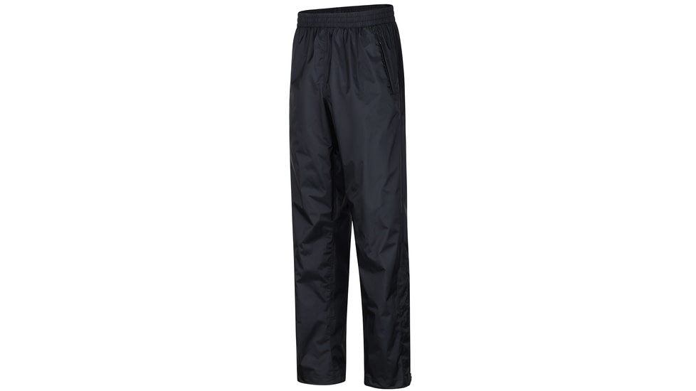 Marmot PreCip Eco Pant - Mens, Black, Small, Regular Inseam, 41550-001-S