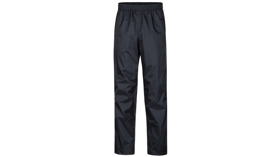 Marmot PreCip Eco Pant - Mens, Black, Extra Large, Long Inseam, 41550L-001-XL