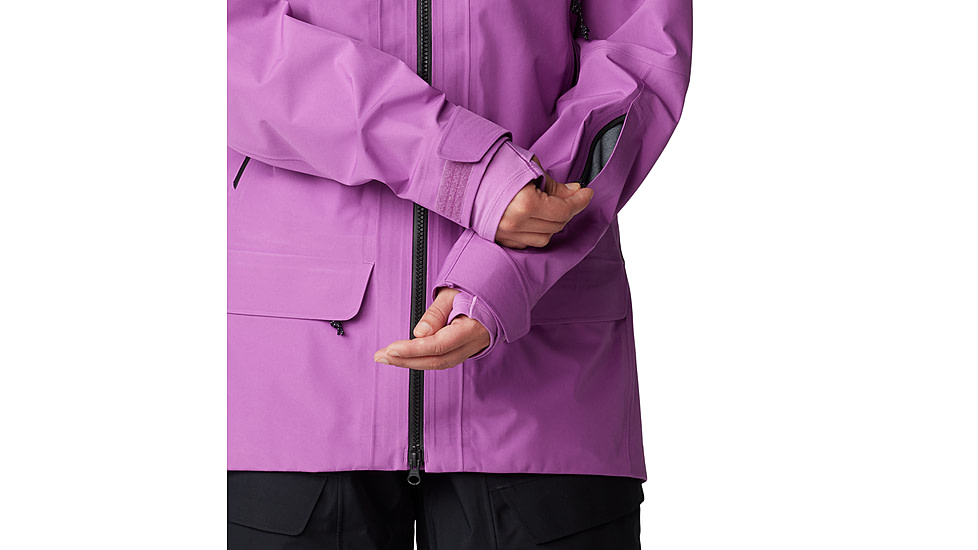 Mountain Hardwear Boundary Ridge Gore Tex Jacket - Womens, Lilac Glow, Extra Large, 2043201537-XL