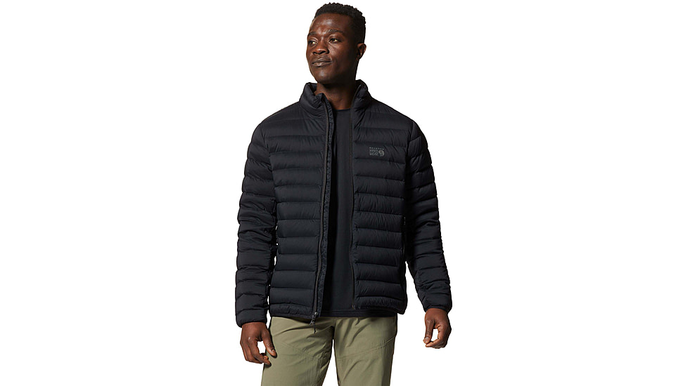 Mountain Hardwear Deloro Down Jacket - Mens, Black, 2XL, 2004001010-BLACK-XXL