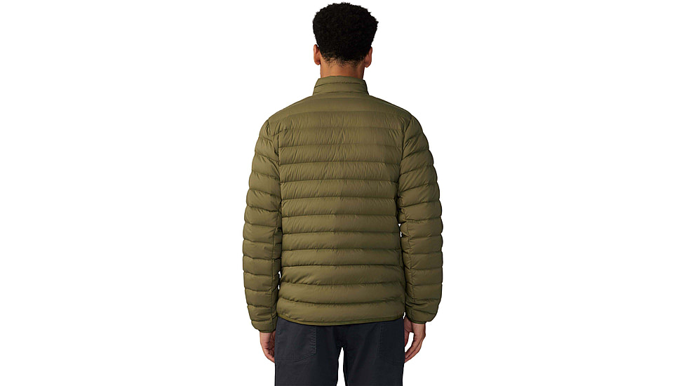 Mountain Hardwear Deloro Down Jacket - Mens, Combat Green, Small, 2004001353-Combat Green-S