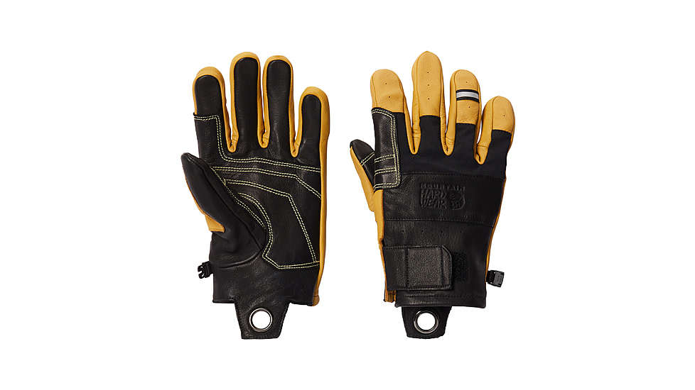 Mountain Hardwear Belay Glove, Black, Small, OU8835010-S