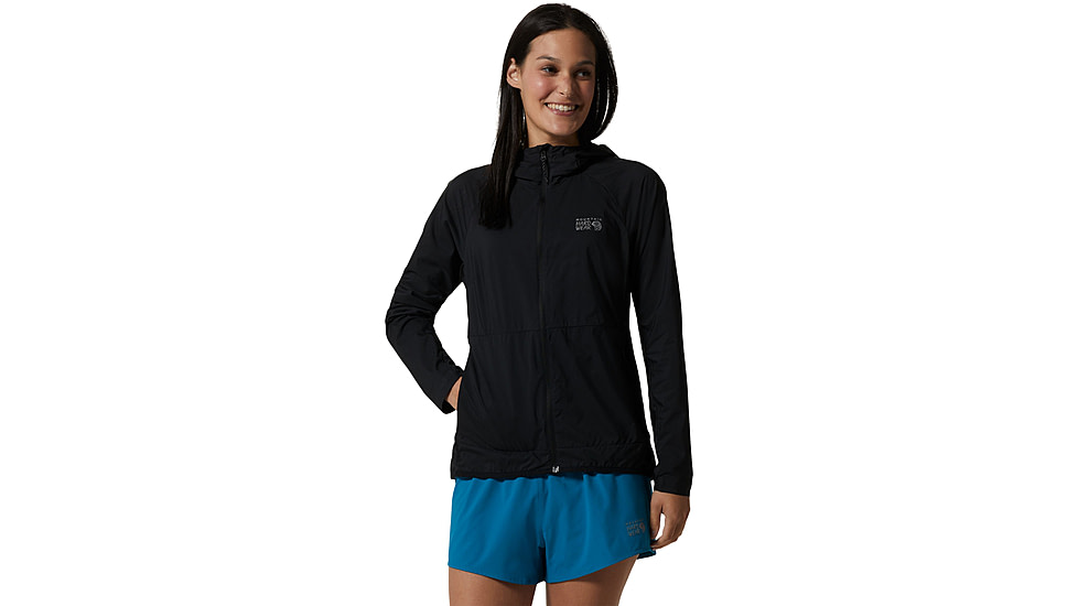 Mountain Hardwear Kor AirShell Hoody - Womens, Black, Medium, 1985071010-M