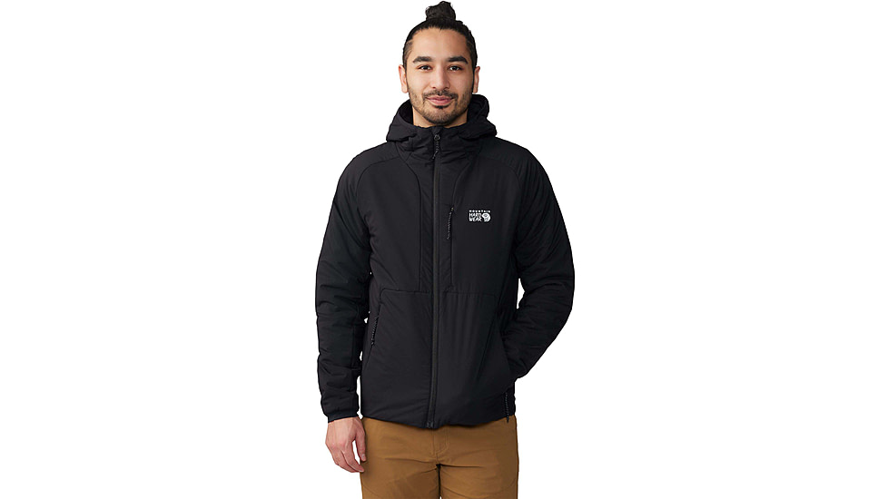 Mountain Hardwear Kor Stasis Hoody - Mens, Black, Small, 2042941010-BLACK-S