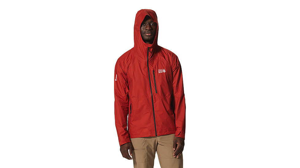 Mountain Hardwear Minimizer Gore-Tex Paclite Plus Jacket - Mens, Desert Red, Medium, 2024571831-Desert Red-M