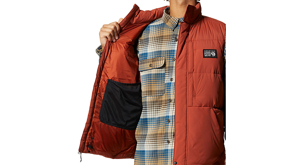 Mountain Hardwear Nevadan Down Vest - Mens, Dark Copper, Large, 2004041838-Dark Copper-L