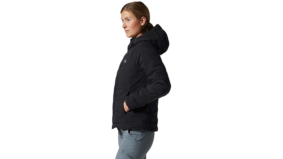 Mountain Hardwear Stretchdown Hoody - Womens, Black, Small, 1943271010-S