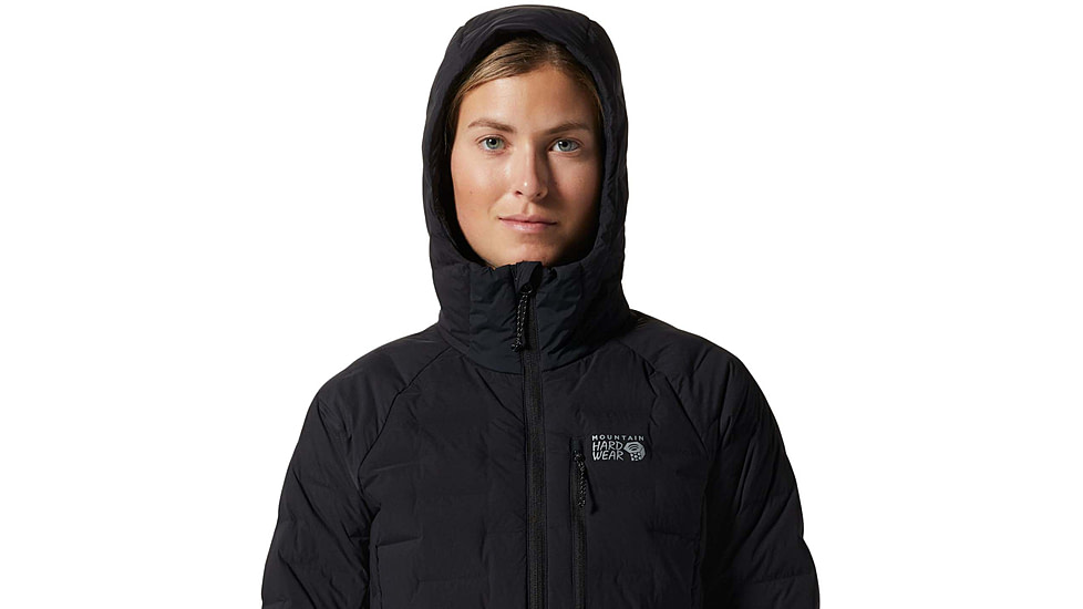 Mountain Hardwear Stretchdown Hoody - Womens, Black, Small, 1943271010-S