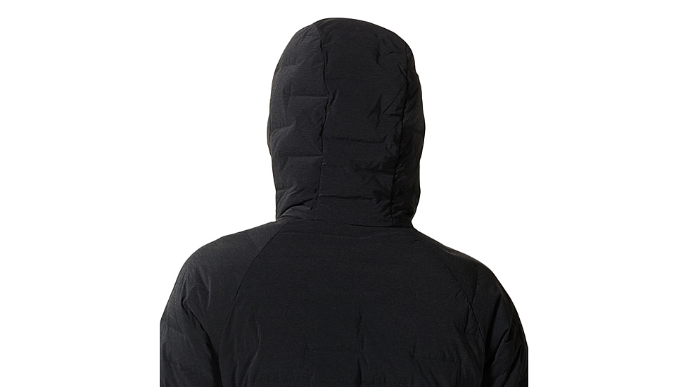 Mountain Hardwear Stretchdown Hoody - Womens, Dark Storm Heat, Large, 1943271004-D-L