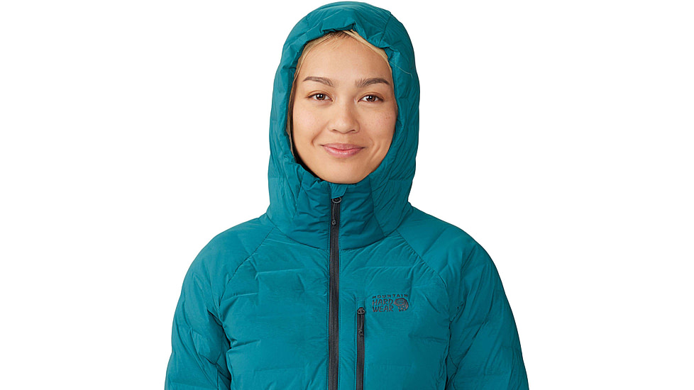 Mountain Hardwear Stretchdown Hoody - Womens, Jack Pine, Medium, 1943271314-Jack Pine-M