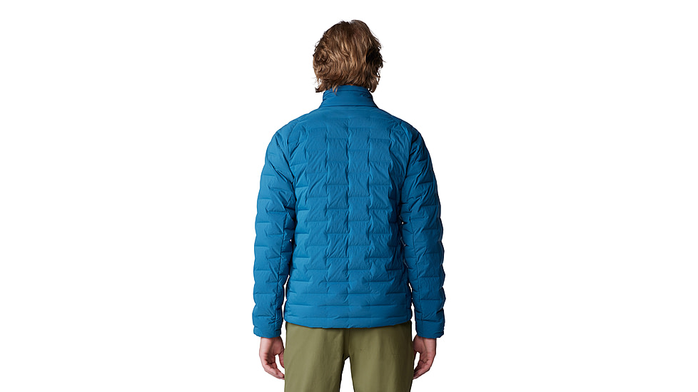 Mountain Hardwear StretchDown Jacket - Mens, Dark Caspian, Large, 2104501418-L