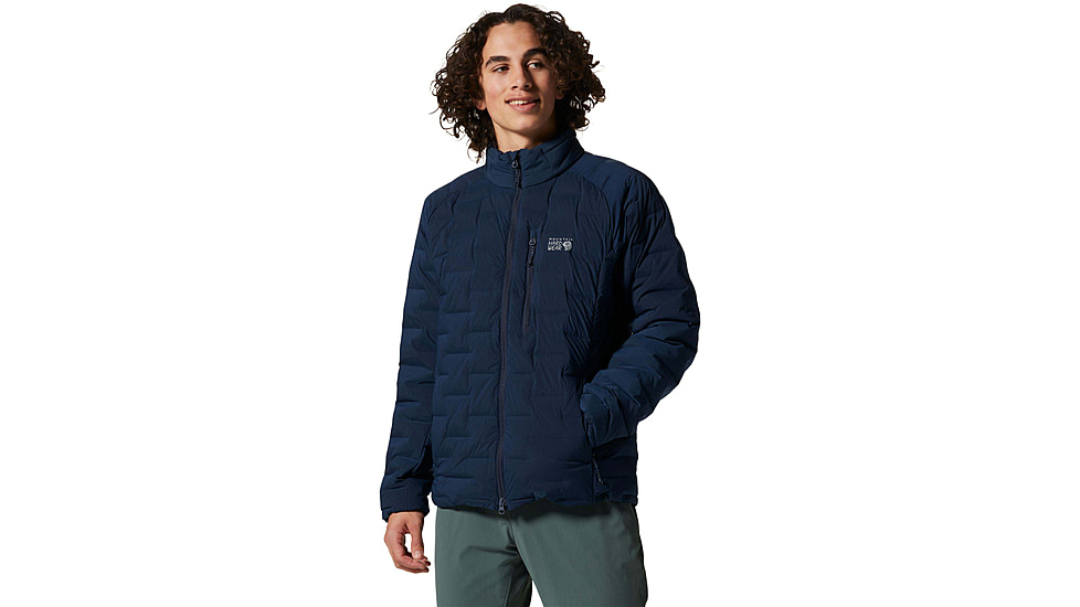 Mountain Hardwear Stretchdown Jacket - Mens, Hardwear Navy, Medium, 1942921425HN-M