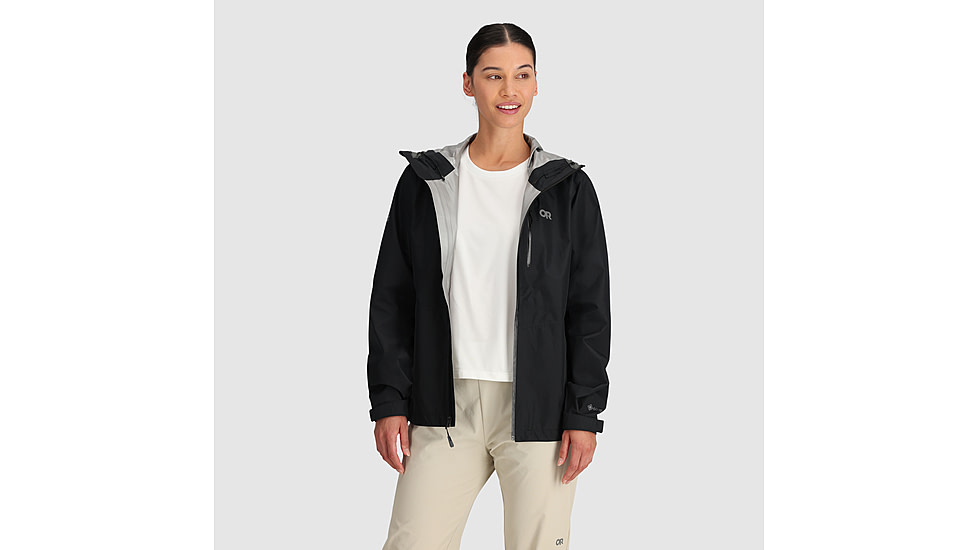 Outdoor Research Aspire II Jacket - Womens, Black, Small, 300887-0001-006