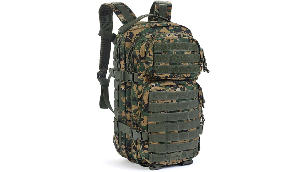 Red Rock Outdoor Gear Assault Packs, Woodland Digital, 80126WDD