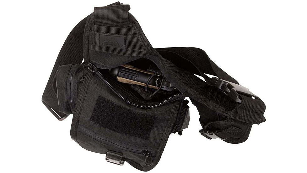 Red Rock Outdoor Gear Sidekick Sling Bag, Black, 80128BLK