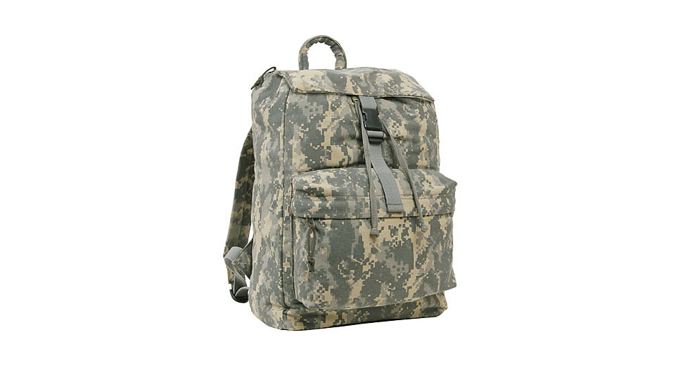 Rothco Canvas Daypack, ACU Digital Camo, 2670-ACUDigitalCamo