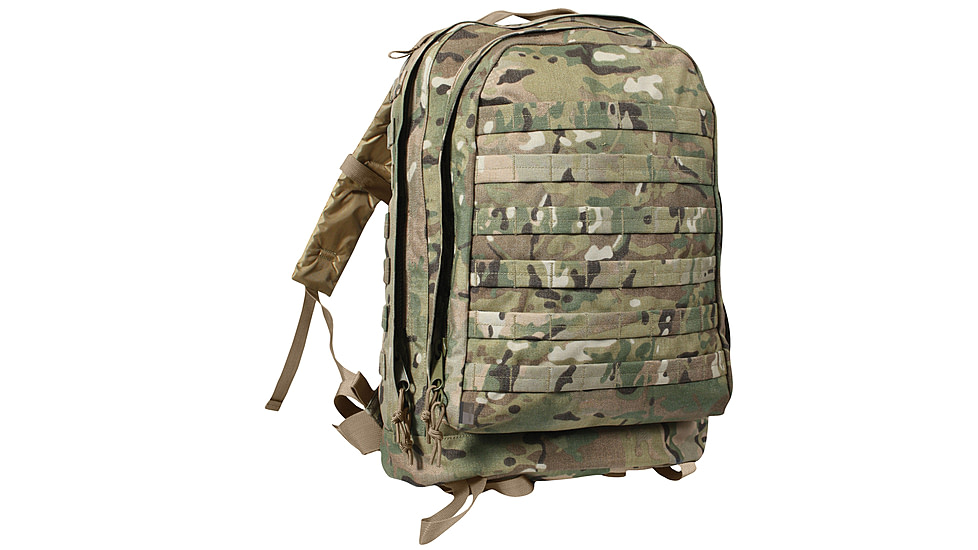 Rothco MOLLE II 3-Day Assault Pack, MultiCam, 40125-MultiCam