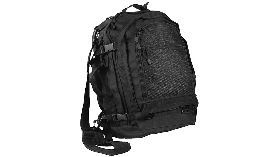 Rothco Move Out Tactical/Travel Backpack, Black, 2299-Black