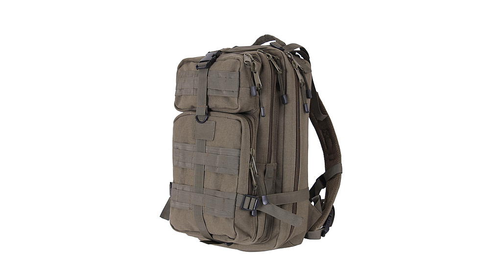 Rothco Tacticanvas Go Pack, Olive Drab, 45040-OliveDrab