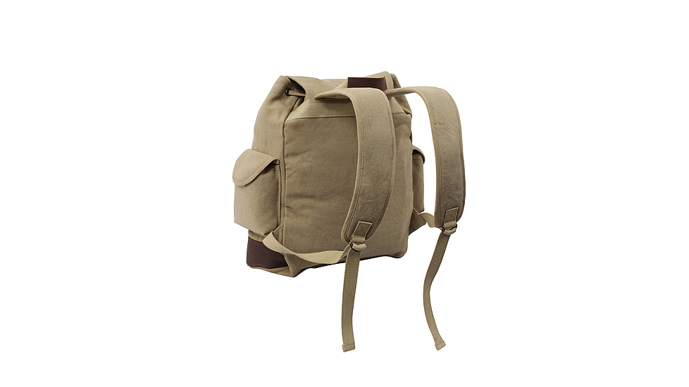 Rothco Vintage Expedition Rucksack, Khaki, 8708-Khaki