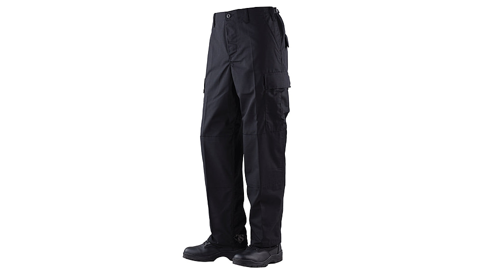 TRU-SPEC BDU 60/40 Co/Poly Twill Pants - Men's, Black, Medium, Regular, 1732004