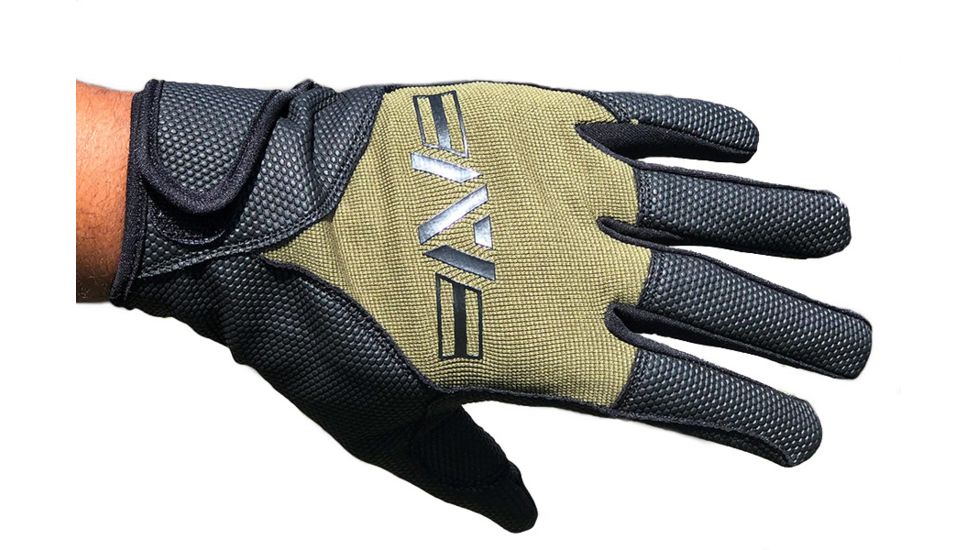 A7 Defense Viper Lightweight Tactical Gloves, Green, Large A7VTGL