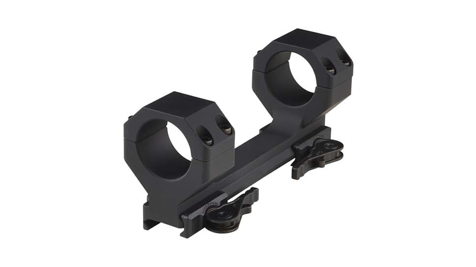 American Defense Manufacturing AD-DELTA Scope Mount, Titanium Levers, 20 MOA, 34mm Ring Size, Black, AD-DELTA-20MOA-34-TL