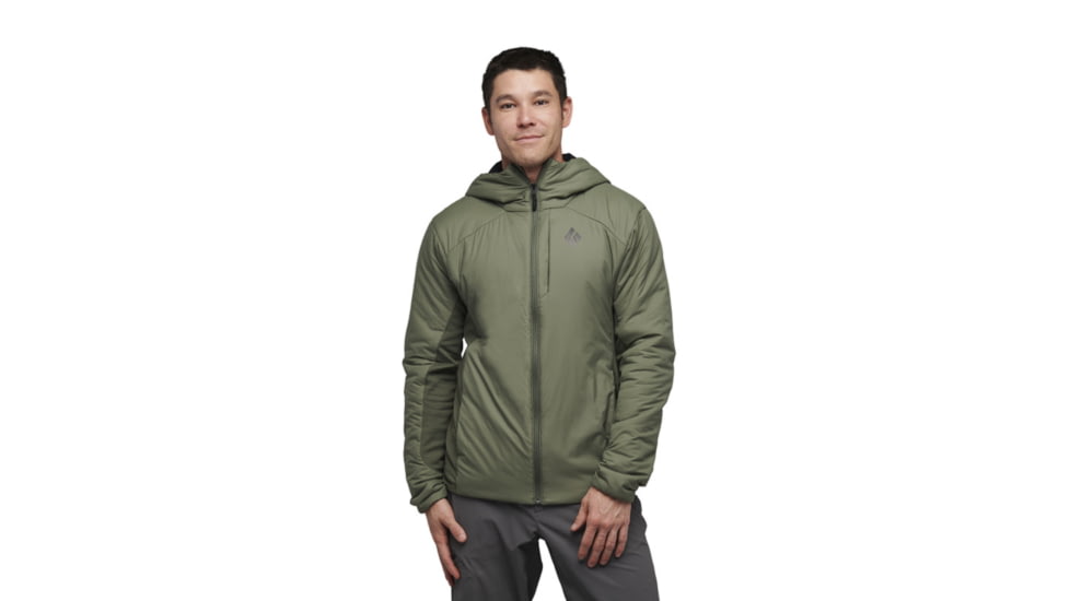 Black Diamond First Light Hybrid Hoody - Mens, Tundra, Extra Large, AP7440083010XLG1