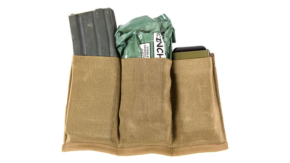 Blue Force Gear Ten-Speed Triple M4 Magazine Pouch, Coyote Brown HW-TSP-M4-3-CB