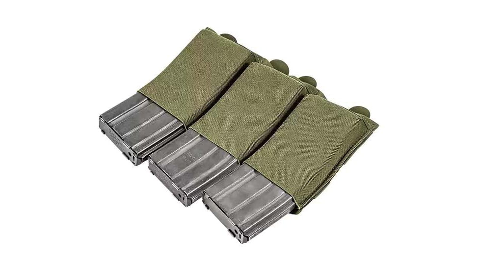 Blue Force Gear Ten-Speed Triple M4 Magazine Pouch, Ranger Green, HW-TSP-M4-3-RG