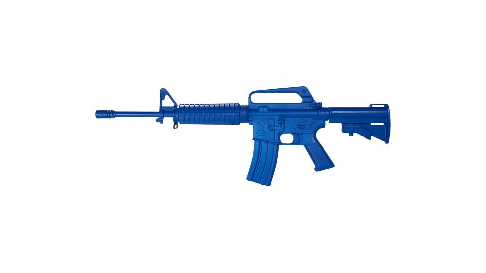 Blueguns CAR15 Closed Stock Training Long Gun, Blue, FSCAR15CS