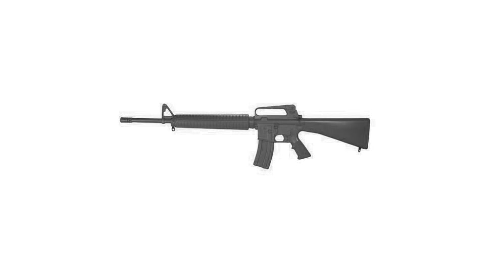 Blueguns Colt AR-15 Training Guns, Not Weighted, No Light/Laser Attachment, Rifle, Black, FSAR15B