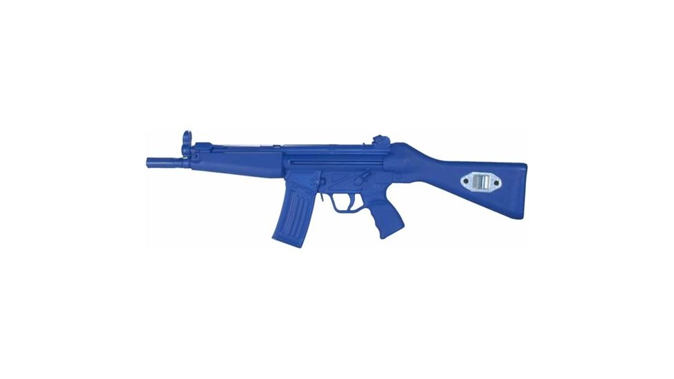 Blueguns Training Long Gun, H&amp;K HK53 Closed Stock, Blue, FSHK53CS