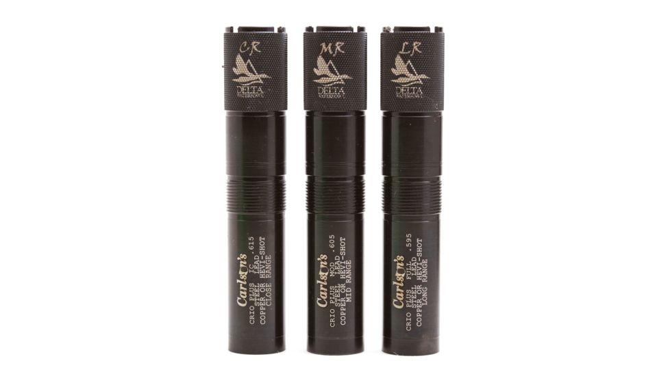 Carlson's Choke Tubes Benelli Crio/Crio Plus 20 Gauge Delta Waterfowl Set, Black, 73009