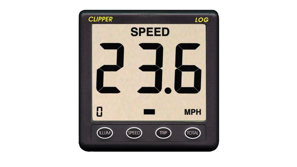 Clipper Log Instrument w/Transducer &amp; Cover Speed 37333