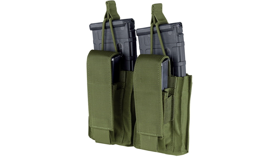 Condor Outdoor Gen2 Double Kangaroo Mag Pouch, Olive Drab, 191232-001