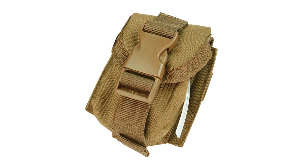 Condor Outdoor Single Frag Grenade Pouch, Cpypte Brown, MA15-498