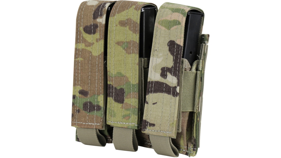 Condor Outdoor Triple Pistol Mag Pouch, Scorpion, MA52-800