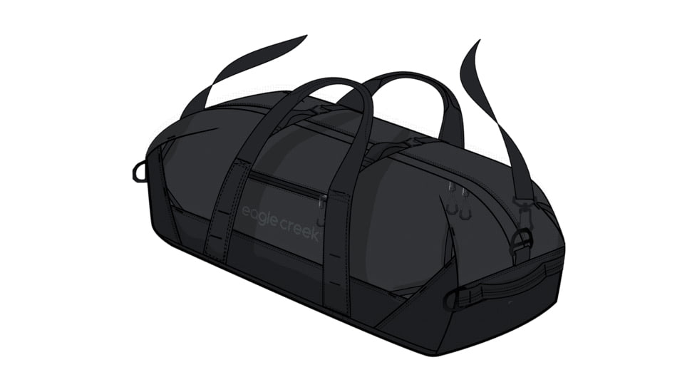 Eagle Creek No Matter What Duffel, Black, 110L, EC020403010