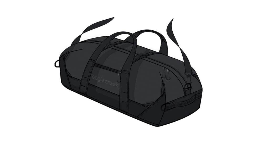 Eagle Creek No Matter What Duffel, Black, 90L, EC020407010