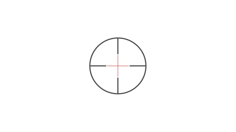 EOTech Vudu X 2-12x40mm Rifle Scope, 30mm Tube, Second Focal Plane, DP1 Reticle, Matte Black, VDX2-12SFDP1