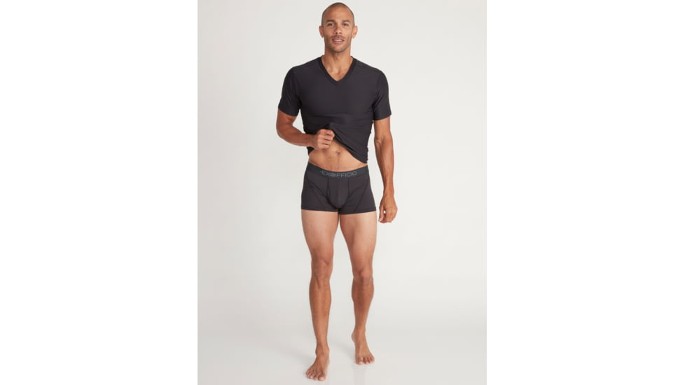 ExOfficio Give-N-Go 2.0 3in Sport Boxer Brief - Mens, Black/Black, 2XL, 12413447-9141-2XL