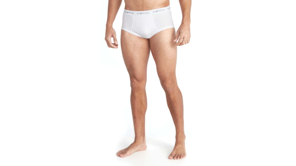 ExOfficio Give-N-Go 2.0 Brief - Mens, White, Small, 12416691-1000-S