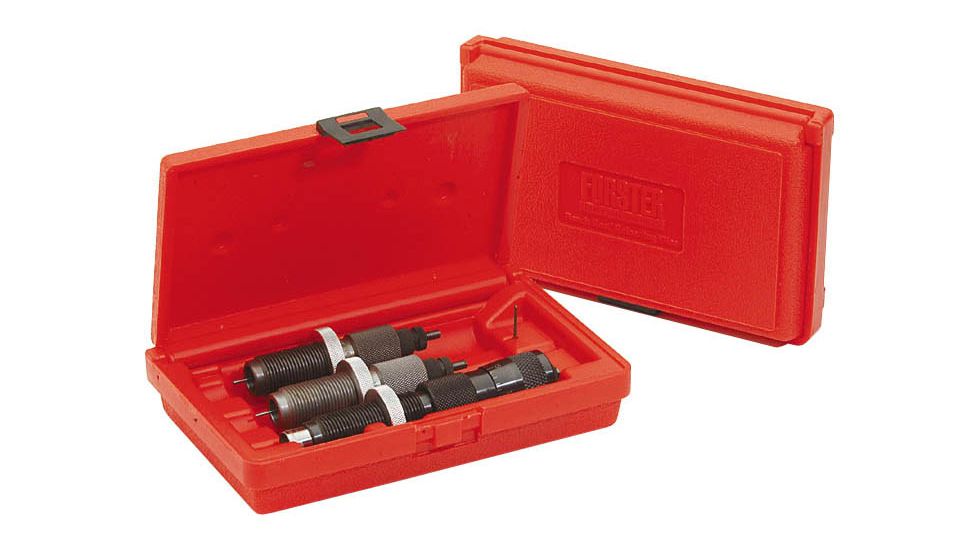 Forster Deluxe 3-Die Storage Box 8 1/2 x 5 1/2 x 2 1/2. Holds up to three dies. DIE0002